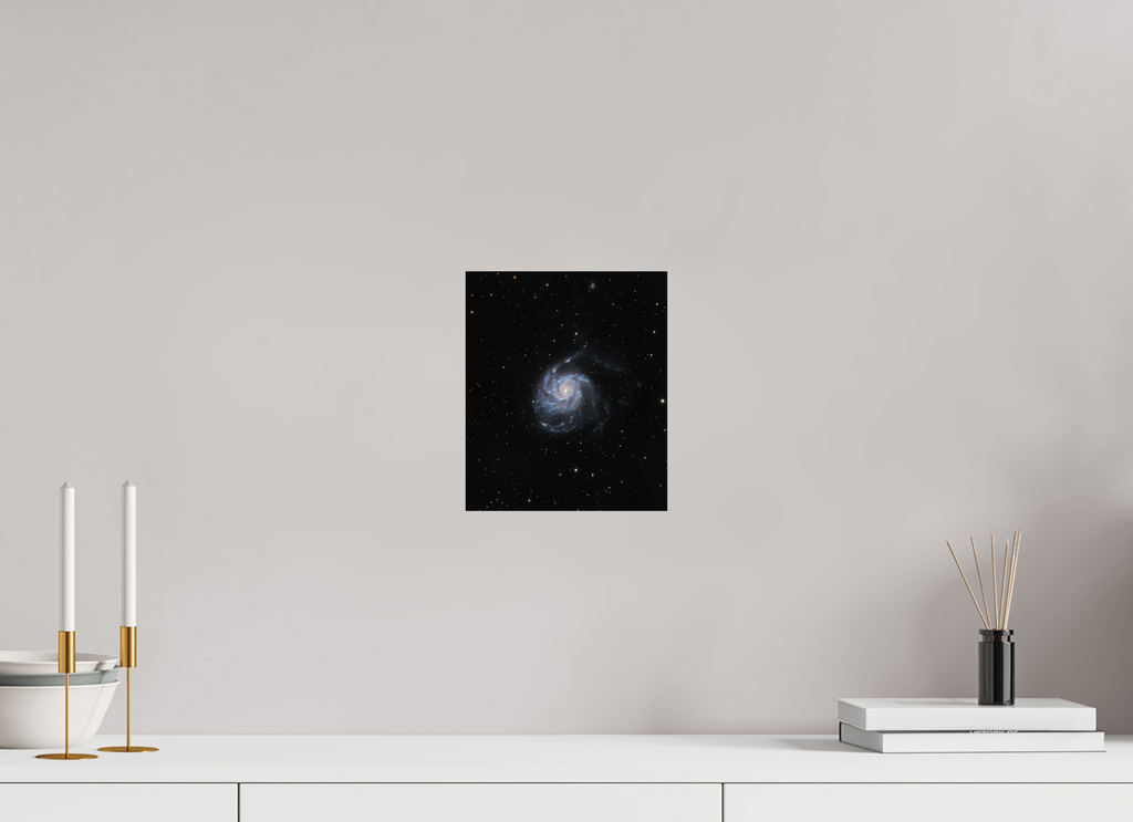 8 x 9.5″, Photo Print On Fuji Crystal DP II M 101 (Pinwheel Galaxy)