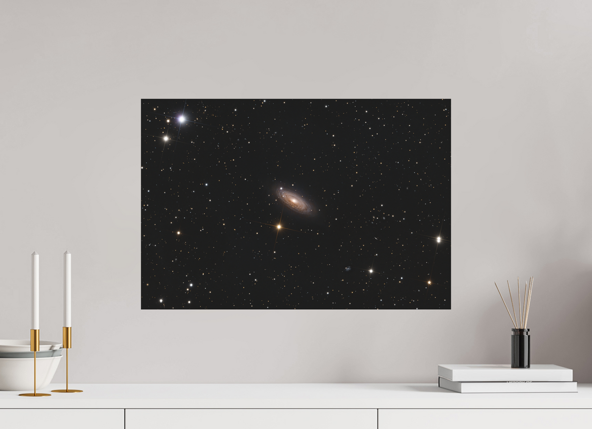 23.5 x 16″, Photo Print On Fuji Crystal DP II NGC 2841 (Tiger's Eye Galaxy)