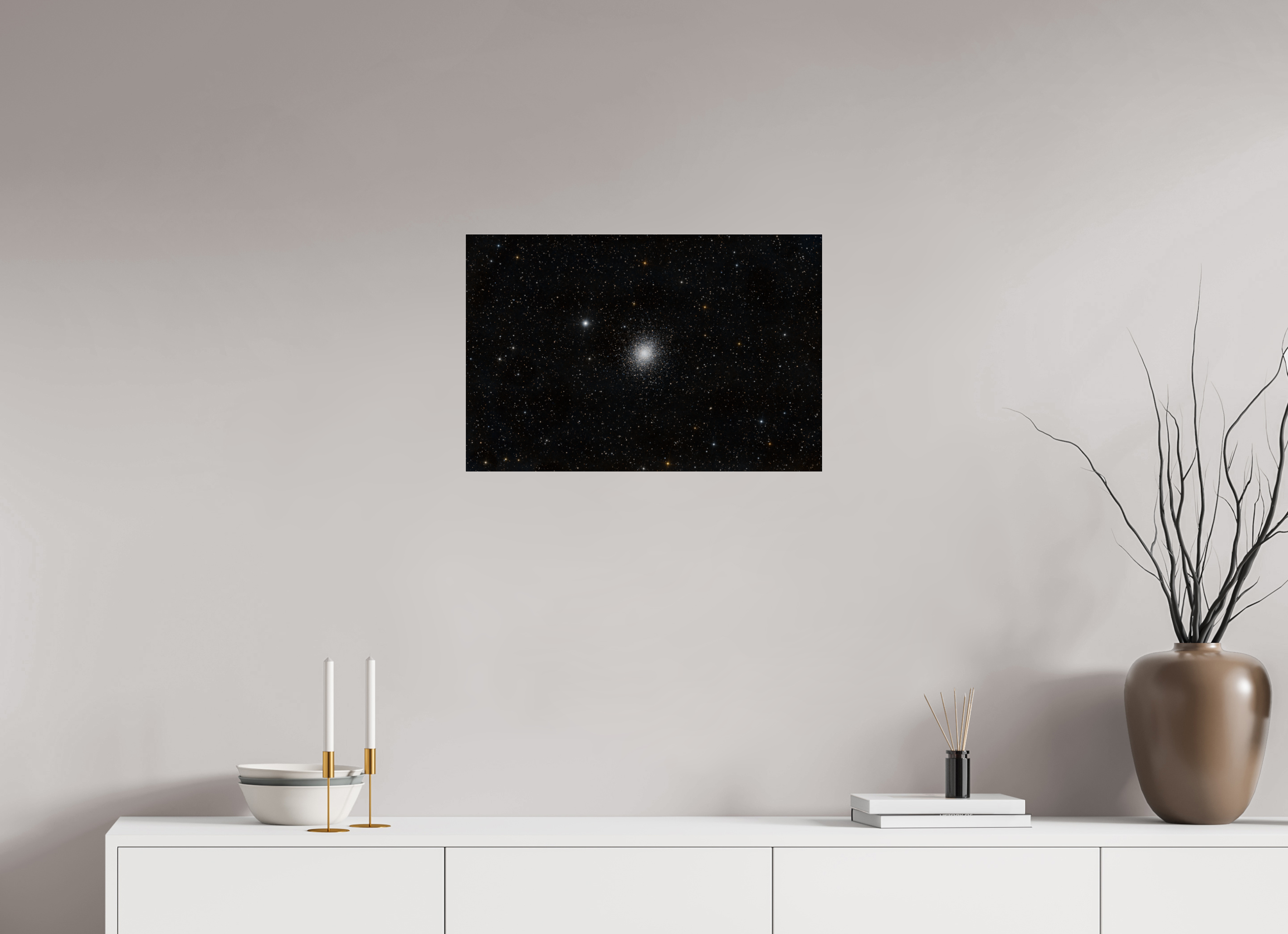 24 x 16″, Photo Print Under Acrylic Glass M5 Star Cluster
