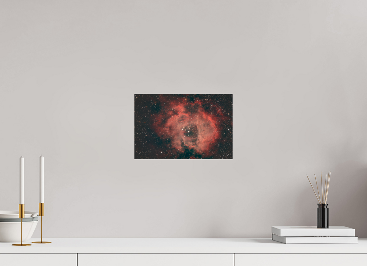 12 x 8″, Photo Print On Fuji Crystal DP II Rosette Nebula (NGC 2237)