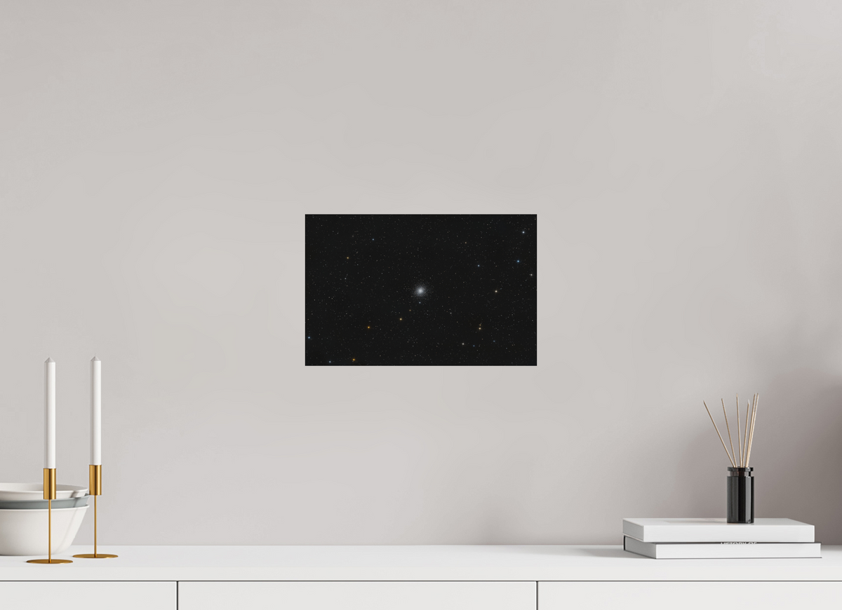 12.2 x 8″, ChromaLuxe HD Metal Print M92 Star Cluster