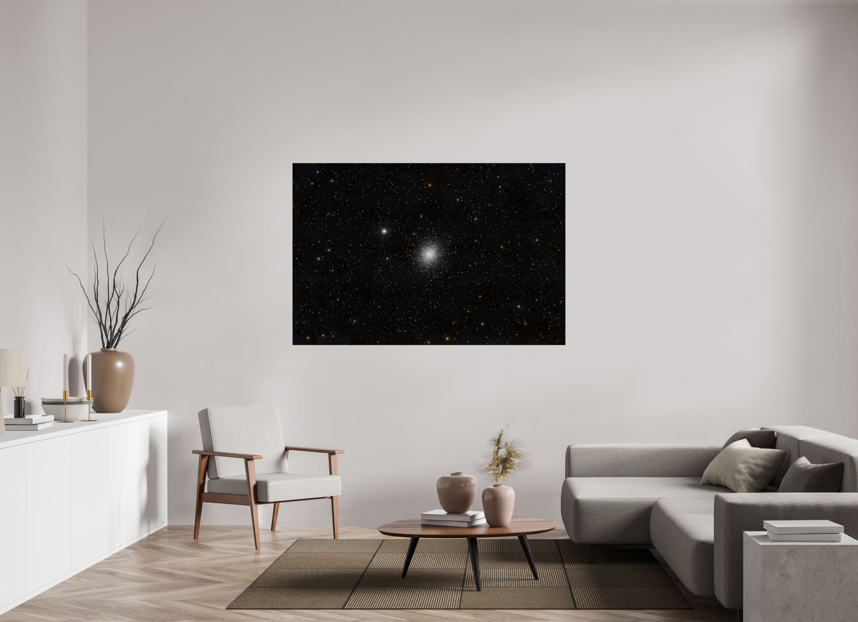 66 x 44″, Photo Print On Fuji Crystal DP II M5 Star Cluster