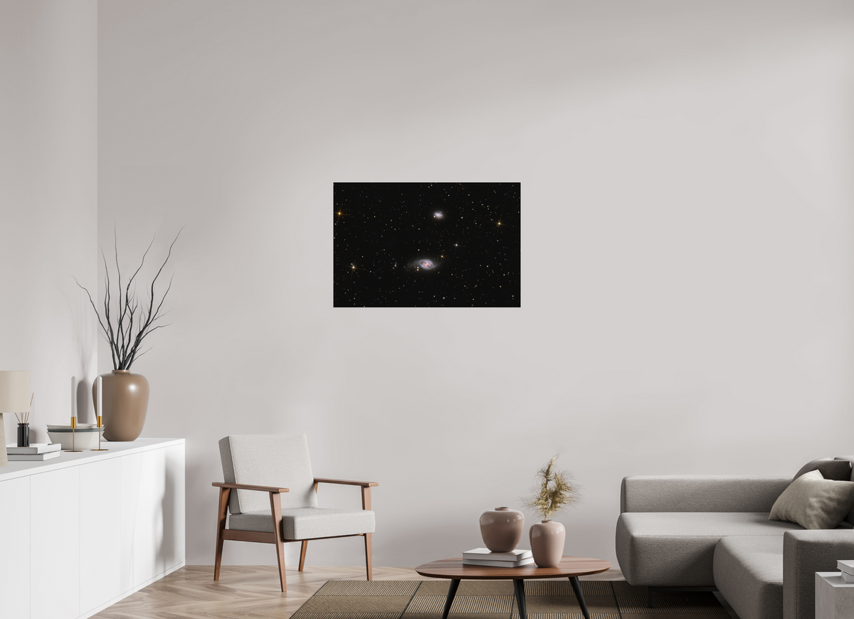 36 x 24″, Photo Print Under Acrylic Glass NGC 3718