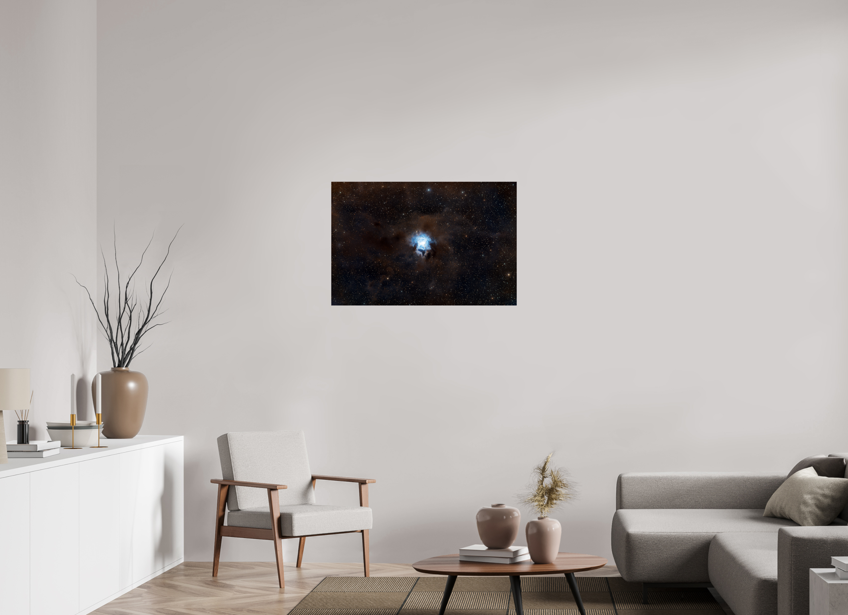 36 x 24″, Photo Print On Fuji Crystal DP II NGC 7023 (The Iris Nebula)