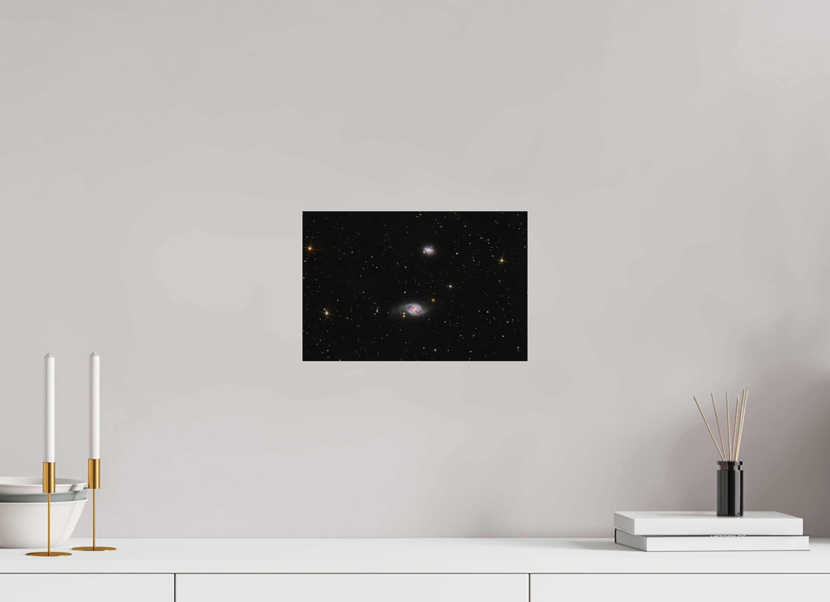 12 x 8″, Photo Print Under Acrylic Glass NGC 3718
