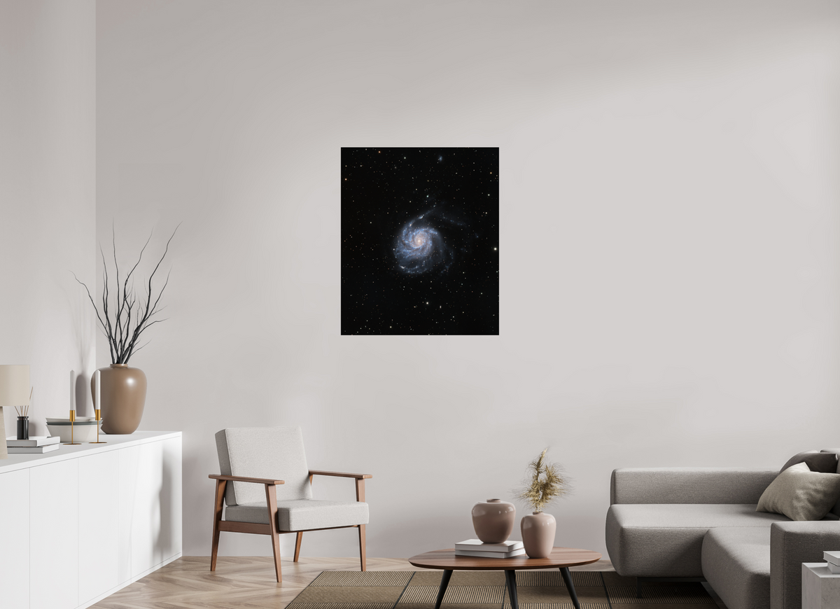 31 x 36.8″, Photo Print On Fuji Crystal DP II M 101 (Pinwheel Galaxy)